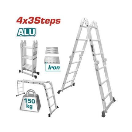 Echelle Polyvalente en Aluminium – 4x3 Marches