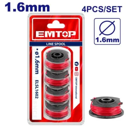 Bobines fil coupe-bordure Emtop