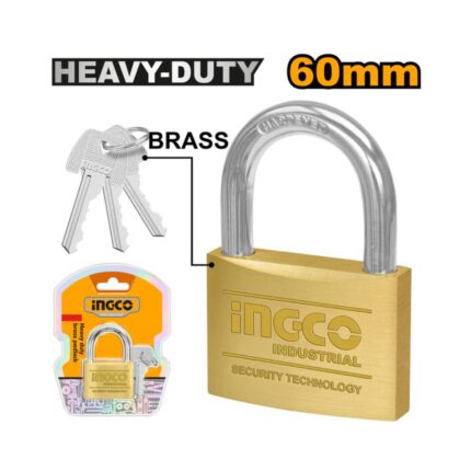 Cadenas de sécurité Heavy Duty 60mm INGCO
