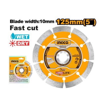 DISQUE DIAMANT 125MM A EAU ET SEC INGCO