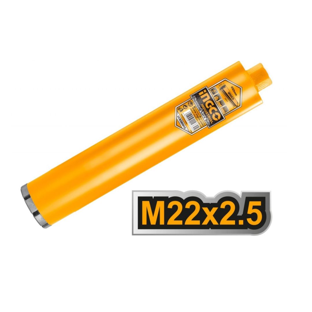 Pistolet-pneumatique-dingqi-9 Foret diamant D:102mm L:450mm INGCO