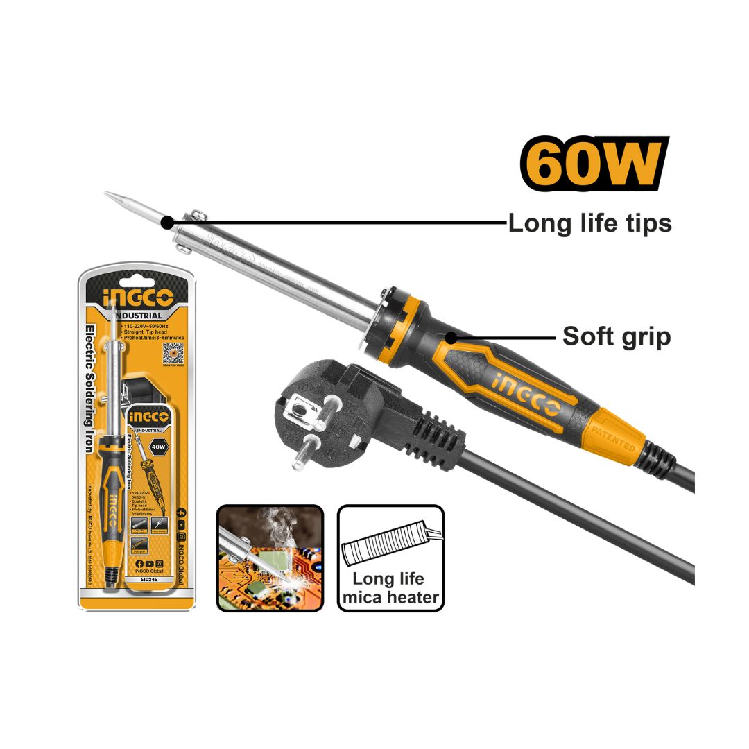 Pistolet-pneumatique-dingqi-90 Fer à souder électrique 60W INGCO