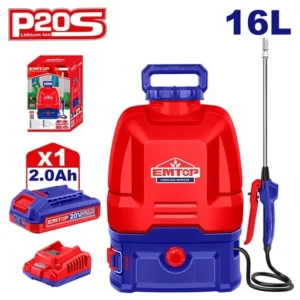 Pulvérisateur à batterie Emtop