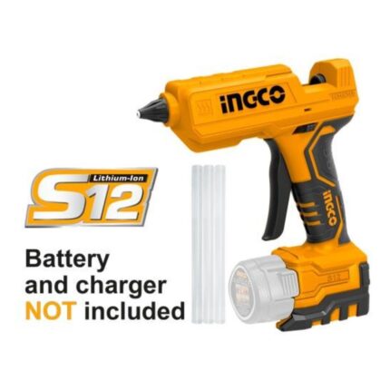 Pistolet à colle 12V Batterie (chargeur non inclus) INGCO