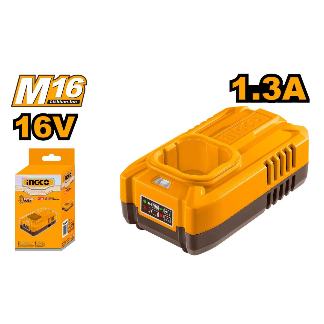 Pistolet-pneumatique-dingqi-38 Chargeur de batterie 16V INGCO