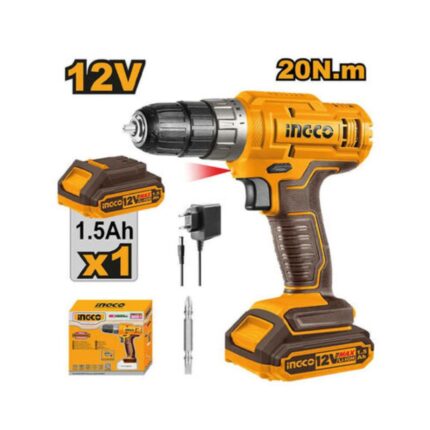 Perceuse sans fil 12V 20N.m INGCO