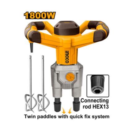 Malaxeur à peinture et béton 1800W INGCO