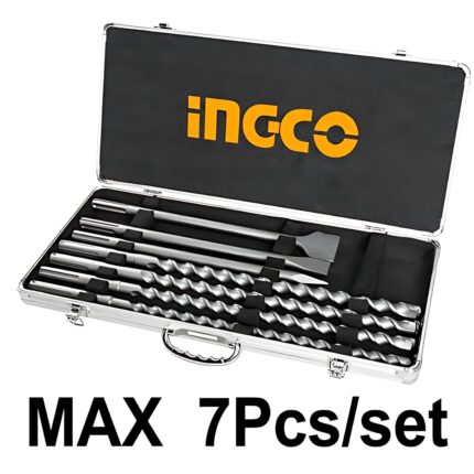 Jeu 7 pcs SDS Max INGCO