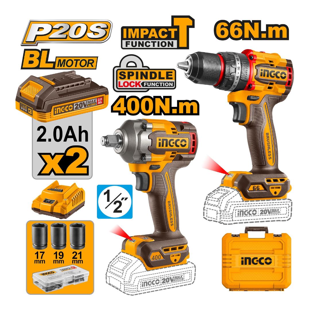 kit-combine-sans-fil-2-pieces-20v-ingco