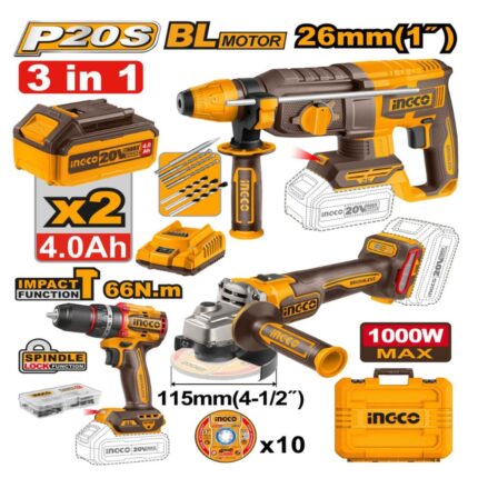 kit combiné sans fil INGCO