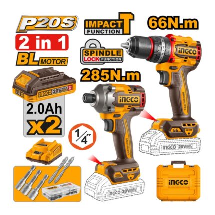 Pack Combo 20V INGCO