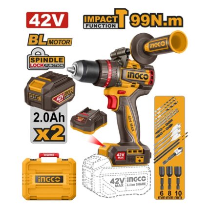 Perceuse à percussion 42V INGCO CIDLI429982