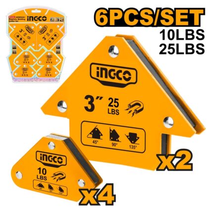 support magnétique pour soudage INGCO