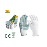 Gants tricotés PVC XL