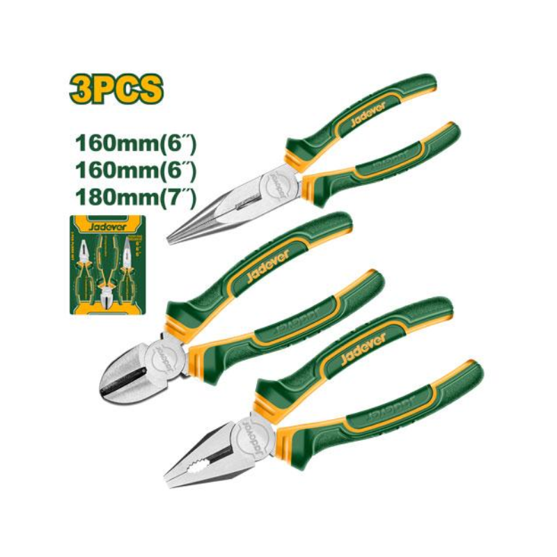 JDPS0603 Jeu pinces 3 pièces