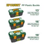 Set de 3 boîtes à outils en plastique JADEVER