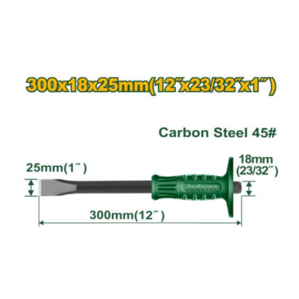 Burin acier carbone 300mm