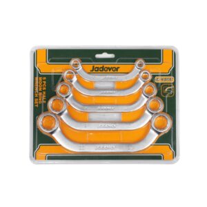 Clés annulaires demi-lune Jadever de 8 à 22 mm