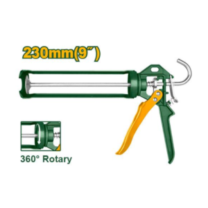 Pistolet calfeutrage aluminium rotatif